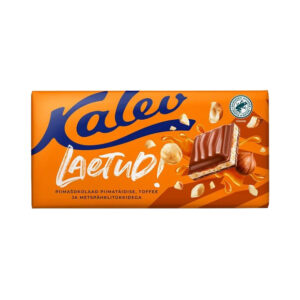 Piimašokolaad piimatäidise, toffee ja metspähklitükkidega, KALEV, 145 g