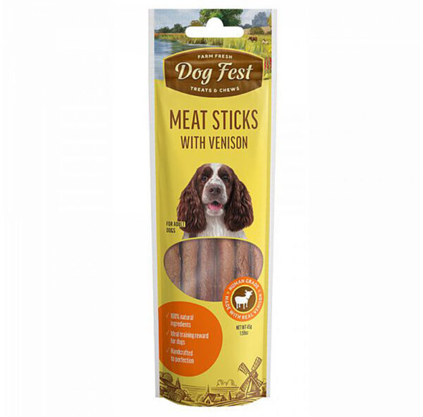DogFest Hirveliha pulgad, kõikidele koertele, 45g