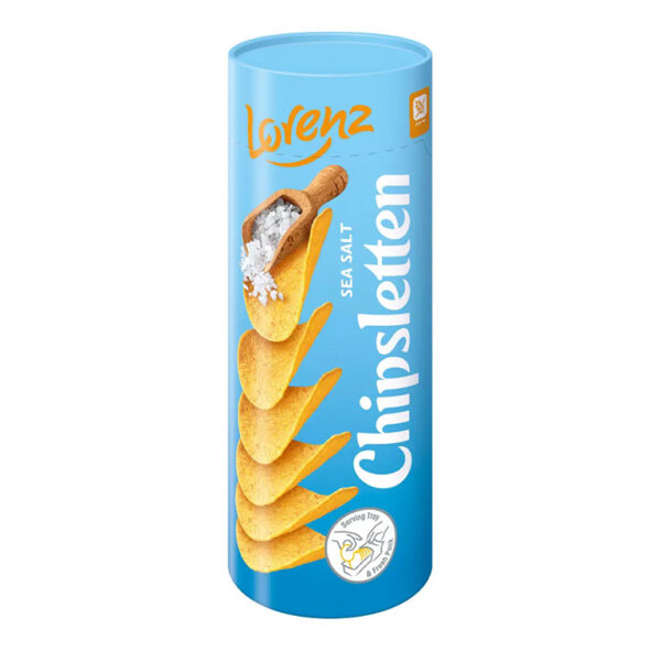 CHIPSLETTEN kartulikrõpsud meresoolaga 100g