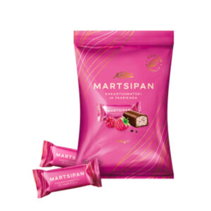 Martsipani kommid kakao ja vaarika KALEV 175g