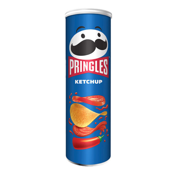 Kartulikrõpsud PRINGLES ketšupimaitseline, 165g