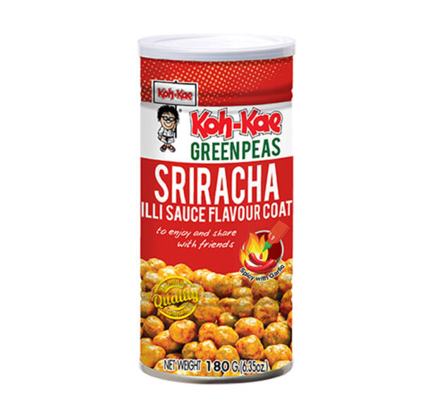 Rohelised herned Sriracha tšillikastmega, KOH-KAE, 180g
