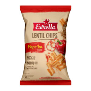 Läätsekrõpsud paprikamaitselised, ESTRELLA, 100g