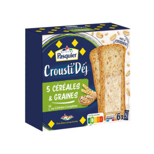 PASQUIER Röstitud teravilja saiaviilud seemne 180g