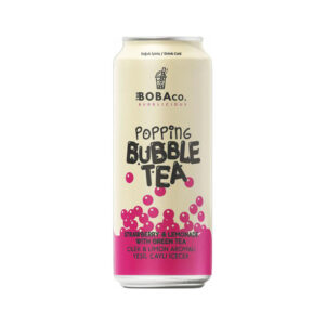 Mullitee maasika ja rohelise tee, BOBA CO, 330ml