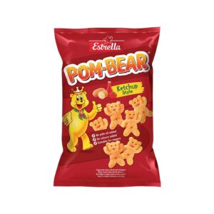 Kartulikrõpsud ketšupimaitselised Pom-Bear, ESTRELLA, 65g