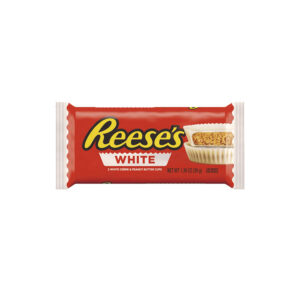 Valged šokolaadikorvikesed maapähklikreemiga, REESE'S (WHITE), 39g