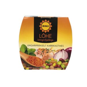 Lõhe ungaripärane köögiviljadega karrikastmes, MINU, 220 g