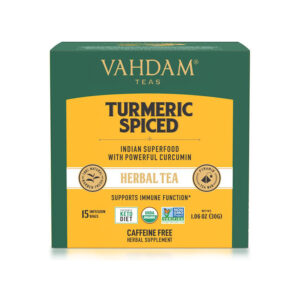 VAHDAM Taimetee kurkumi-vürtsidega 15*2g