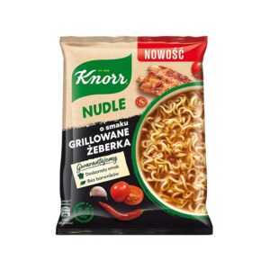 Kiirnuudlid BBQ ribide maitselised, KNORR, 71 g