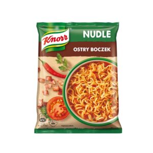 Kiirnuudlid vürtsika peekoni maitselised, KNORR, 63 g