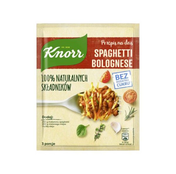 Kaste FIX Bolognese, KNORR, 38 g