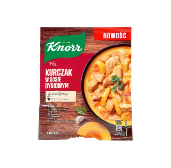 Kõrvitsakastme segu, KNORR, 49 g