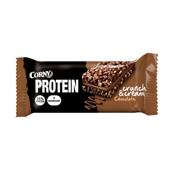 CORNY Protein Crunch & Cream proteiinibatoon šokolaadi 35g
