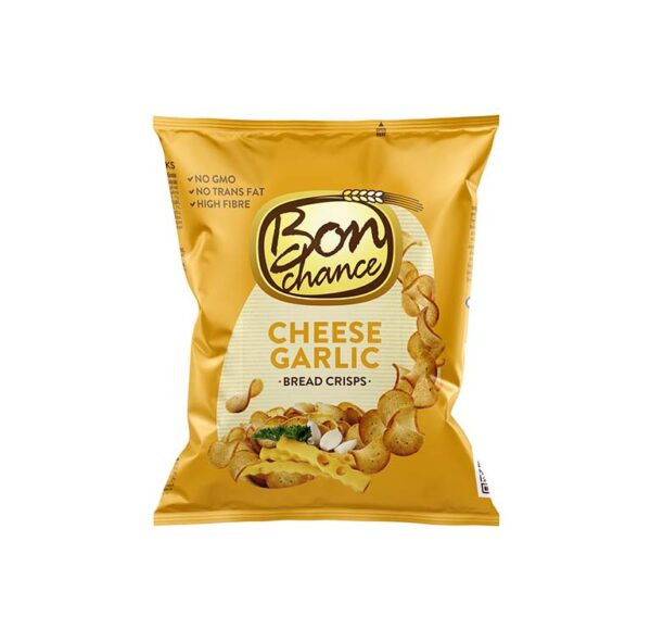Leivakrõpsud küüslaugu ja juustu, BON CHANCE, 60 g