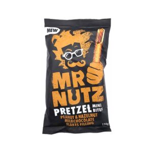 Täidisega pretzelipulgad šokolaadi, MR NUTZ, 120 g