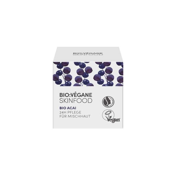 24h Kreem Orgaaniline ACAI, BioVegane, 50ml