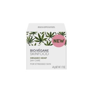 24h Kreem Orgaaniline Kanep, BioVegane, 50ml