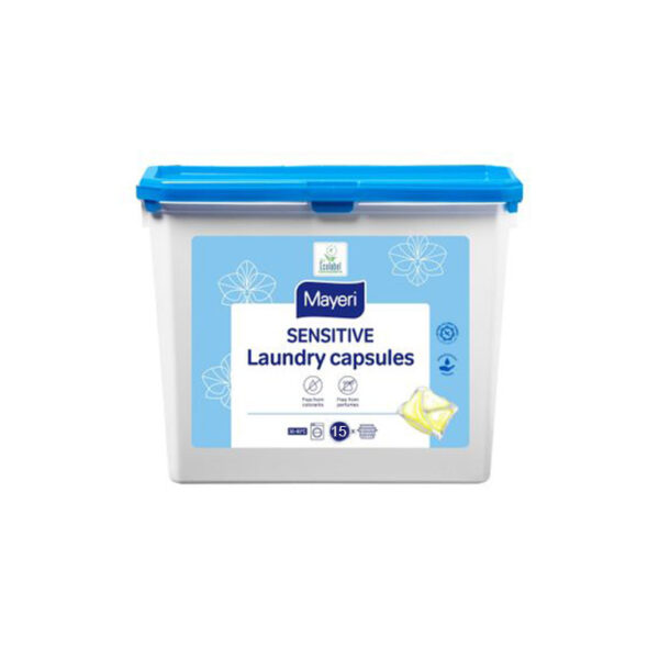 Pesugeelikapslid Sensitive, MAYERI, 15 tk