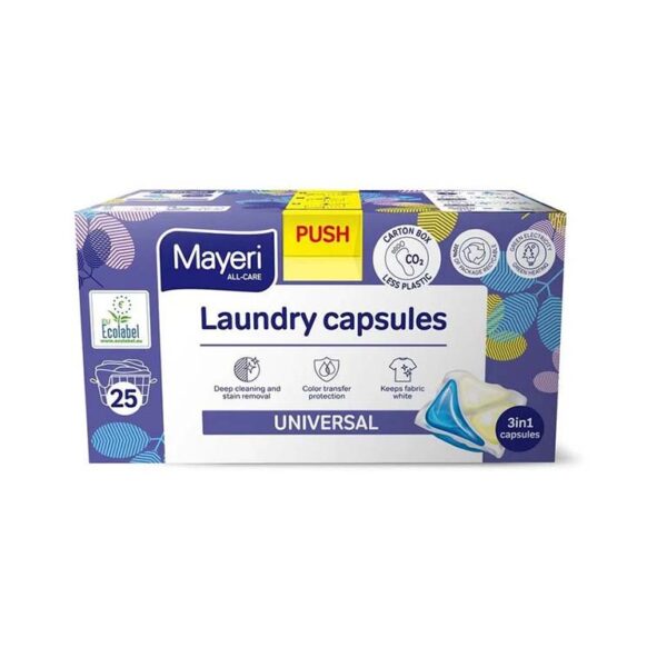 Pesugeelikapslid All Care Universal, MAYERI, 25 tk