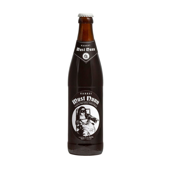 Karksi Must Nunn tume õlu 6% 500ml