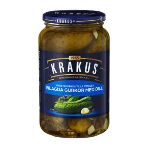 Marineeritud kurk tilliga, KREKUS, 920 g