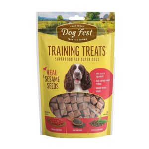 Treeningmaius veiselihast seesamiseemnetega kõikidele koertele, DogFest, 90g