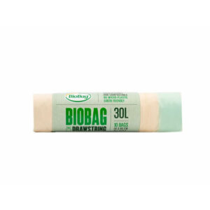 Biolagunev prügikott nööriga Biobag 30L, 10 tk