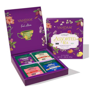 VAHDAM Teede assortii kinkekarbis 25x2g
